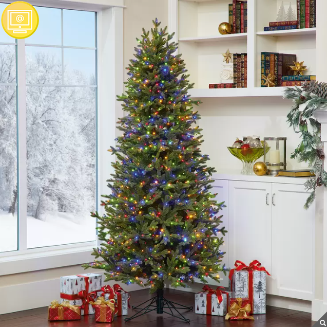 Árbol de Navidad Pre-iluminado 1.9M con Luces Radiant Micro LED