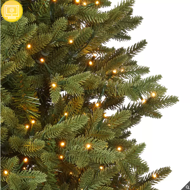 Árbol de Navidad Pre-iluminado 1.9M con Luces Radiant Micro LED