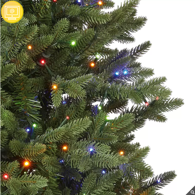 Árbol de Navidad Pre-iluminado 1.9M con Luces Radiant Micro LED