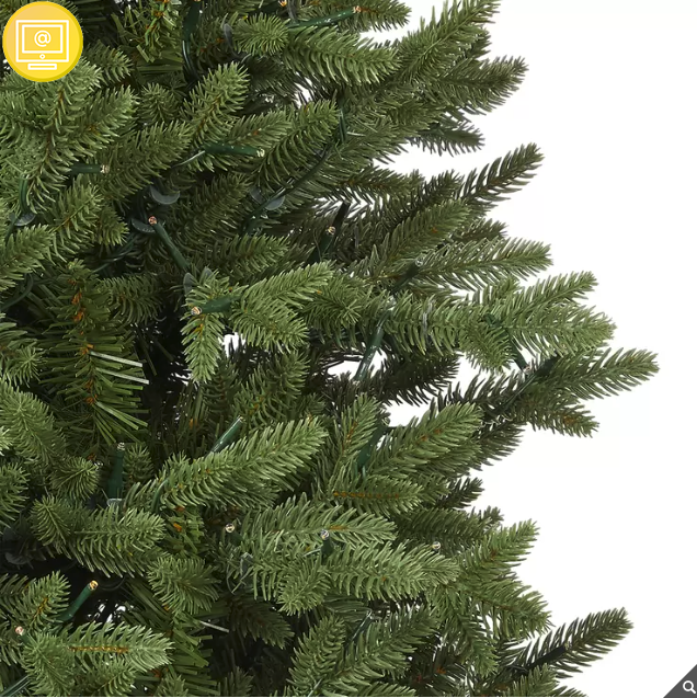 Árbol de Navidad Pre-iluminado 1.9M con Luces Radiant Micro LED