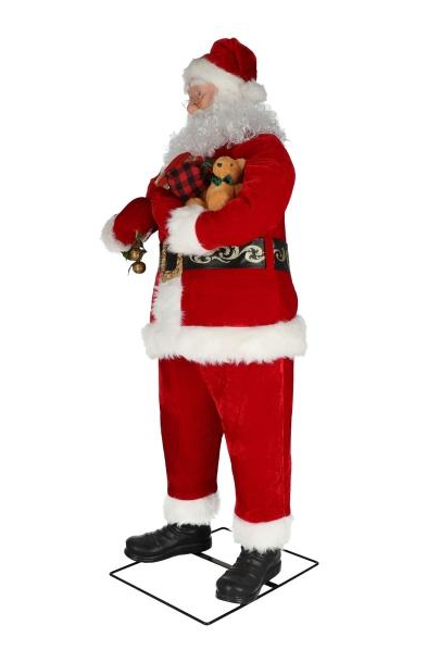 FIGURA ANIMADO MUSICAL SANTA