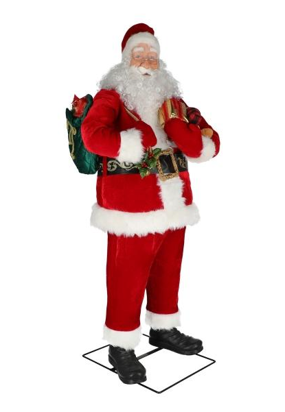FIGURA ANIMADO MUSICAL SANTA