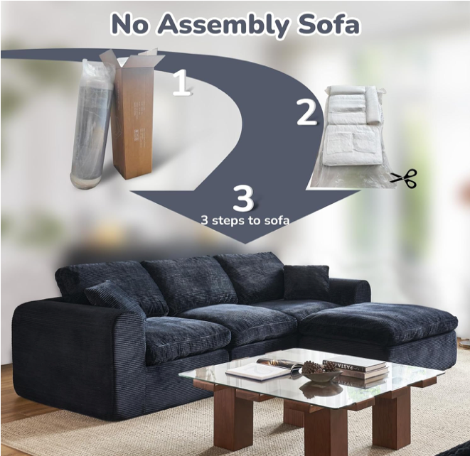 Sofá Modular Estilo Nube